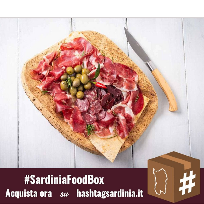 #SardiniaFoodBox  Tagliere Sardo - HashtagSardinia