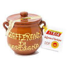 Zafferano di Sardegna DOP - Ceramica marrone - HashtagSardinia